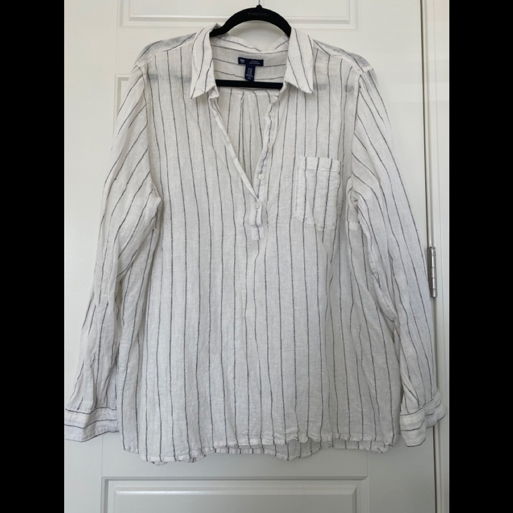 Striped Linen Shirt